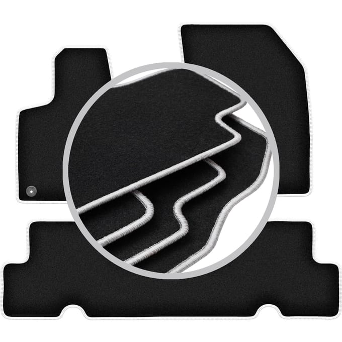 CARLUX-SILVER automatten voor: Citroen C4 Grand Spacetourer minivan (2018-)