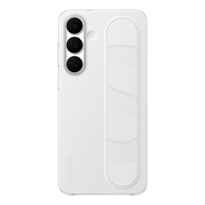 Originele Standing Grip Case voor de Samsung Galaxy S25 FE - Wit