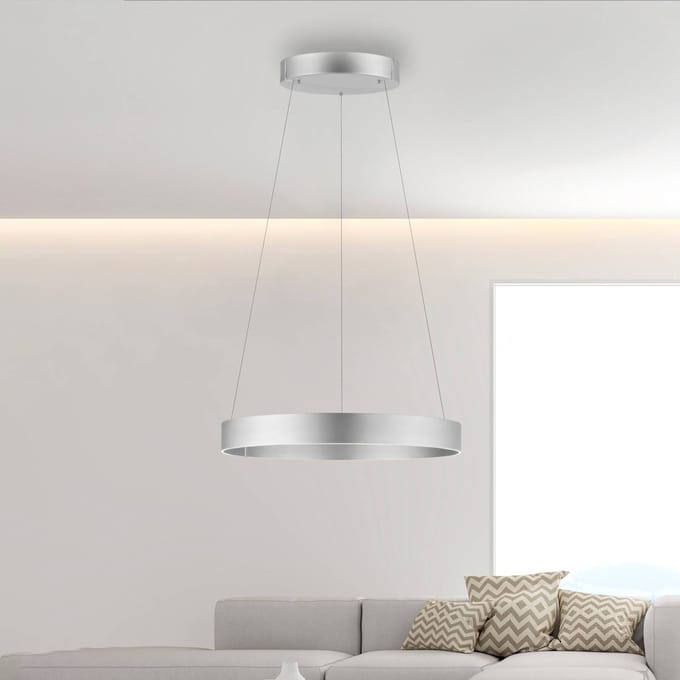 Neuhaus PURE - Hanglamp E-Clipse e-Lift Ø 70 cm mat chroom