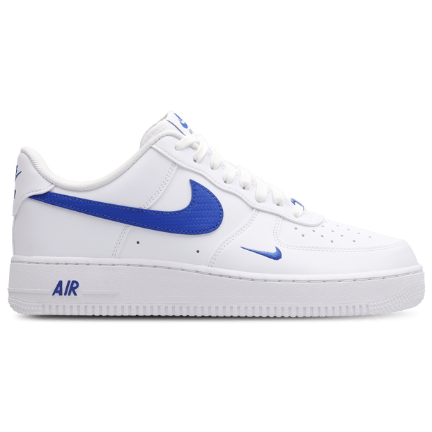 Nike Air Force 1 Low 07 Koolstofvezel Swoosh - Wit Game Royal Heren Sneakers IV5732-100 42 white