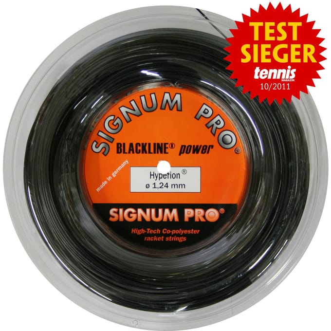 Signum Pro Hyperion Rol Snaren 200m-Zwart