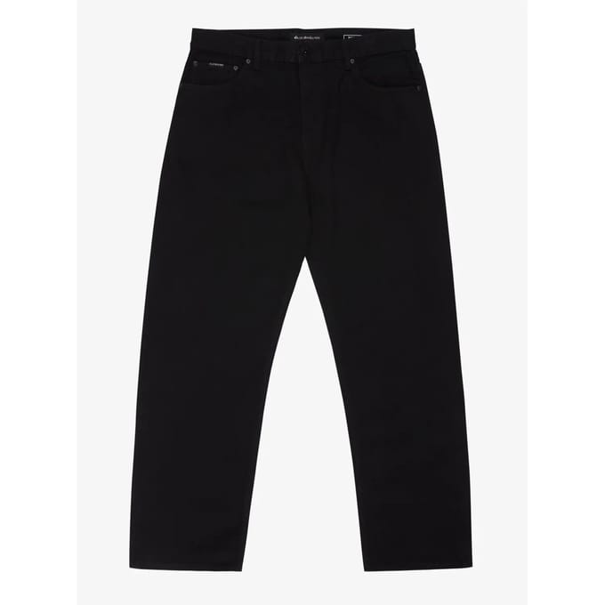 Quiksilver Baggy Spijkerbroek Zwart 36 Man