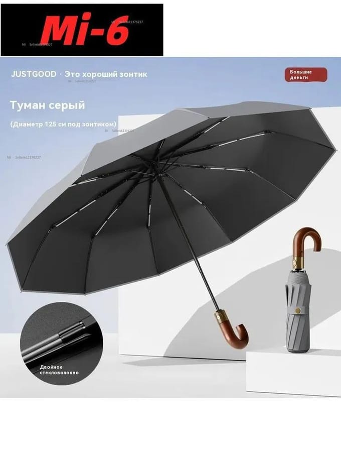 Parapluie Xiaomi entièrement automatique gray