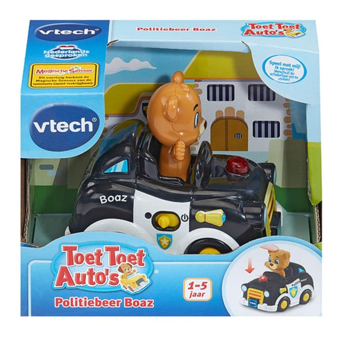 Vtech Toet Toet Auto's - Politiebeer Boaz Interactief speelgoed