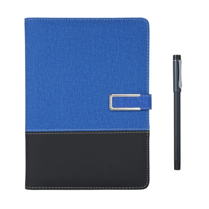 Stylo intelligent + carnet de notes en cuir A5, agenda ligné, synchronisation en temps réel pour la numérisation, utilisation avec l'application bleu