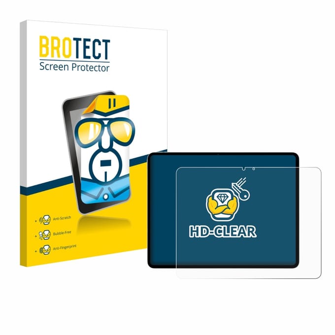 BROTECT - Screenprotector voor Apple iPad Air 13" M3 2025 / M4 2026 - Folie Beschermfolie transparant