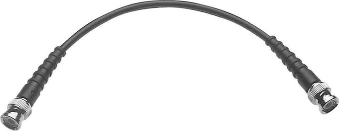 Telegärtner L00013A1459 BNC-meetsnoer 5.00 m Zwart
