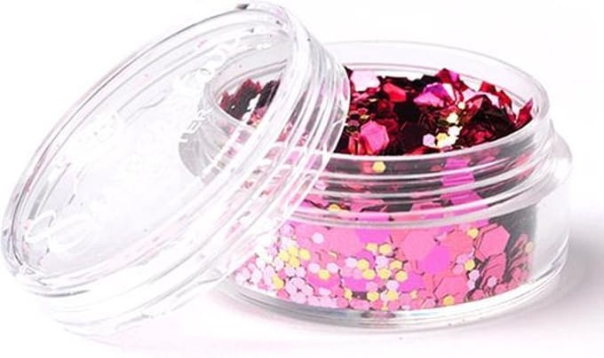 Chunky Glitter Mix PINK LADY Superstar