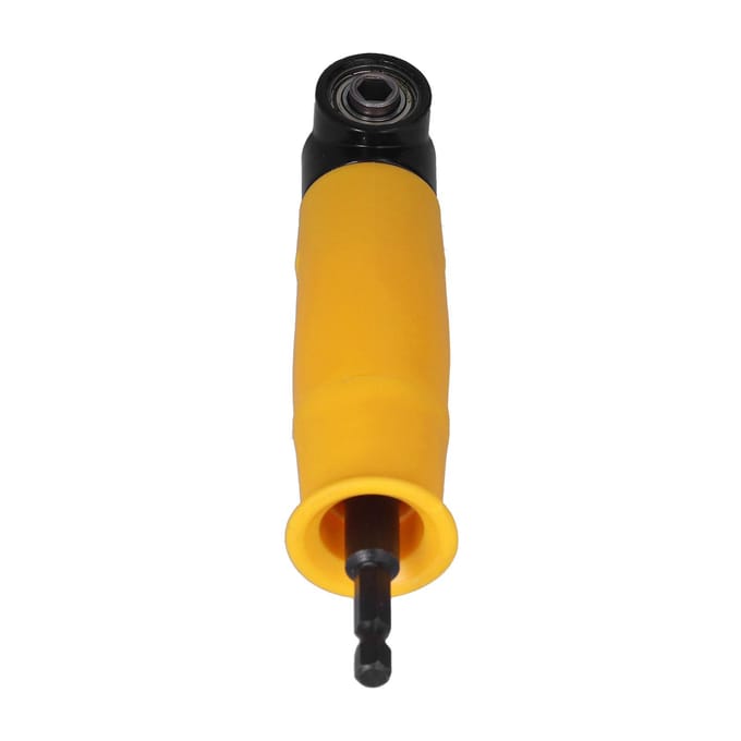Manche d'extension de tournevis 14 pouces Adaptateur d'angle pour embout hexagonal 90 degrés Accessoire pour perceuse électrique