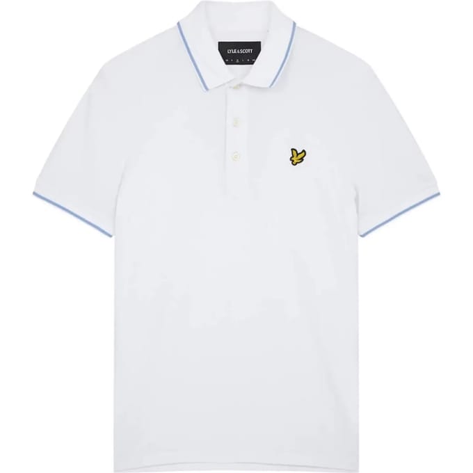 Lyle and Scott Polo Wit - Maat L - Heren