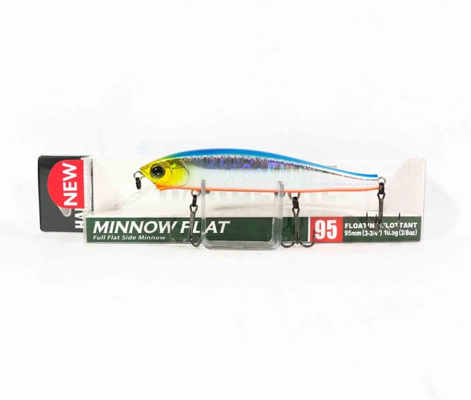 Yo Zuri Duel Hardcore Minnow Flat 95F Drijvend kunstaas R1359-HBSN (3813)