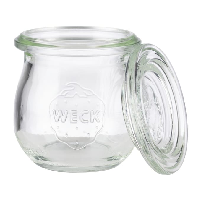 APS Weckpotjes set - 12 delig - 75 ml - Glas transparant met clipsluiting - Vaatwasserbestendig