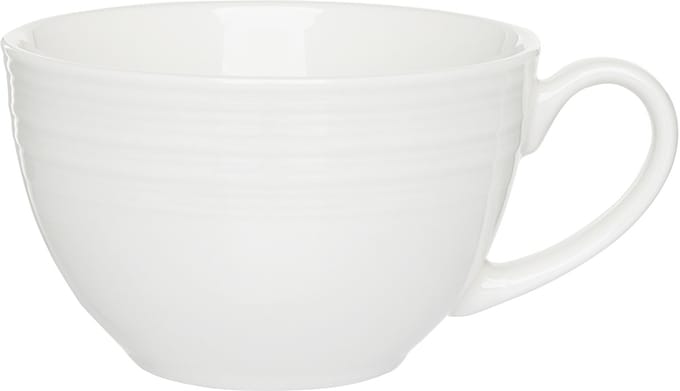 Ambition Linea Koffie- en Theekop 220 ml Wit Porselein