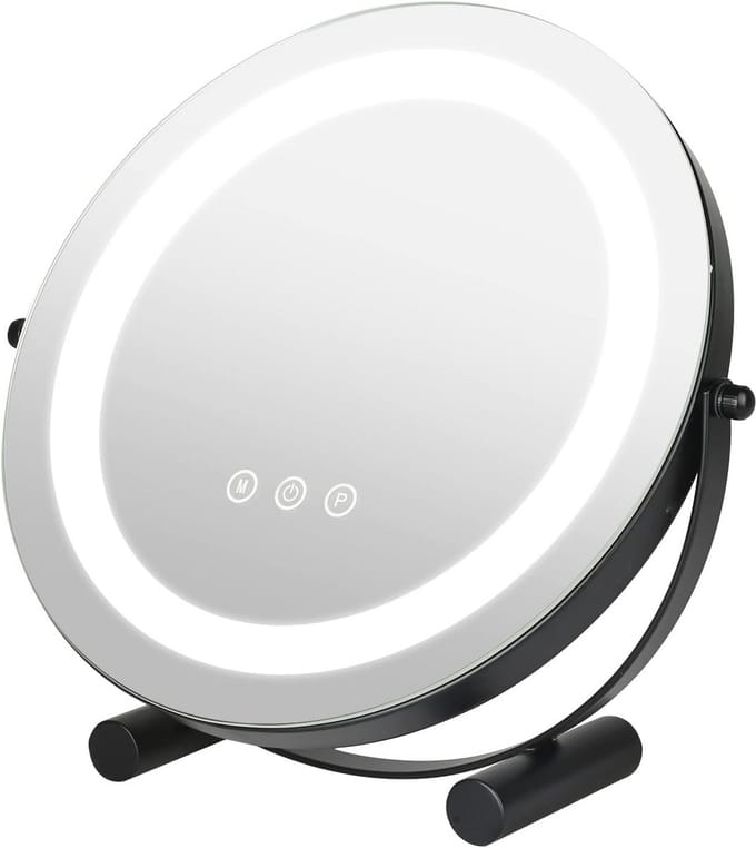 Dimbare Make-Up Spiegel met LED Verlichting - 50 cm