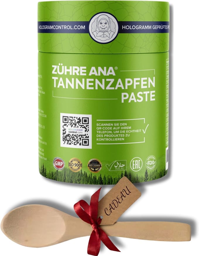 Zühre Ana® Dennenappelpasta - Kozalak Macunu - 240g - 100% Natuurlijk