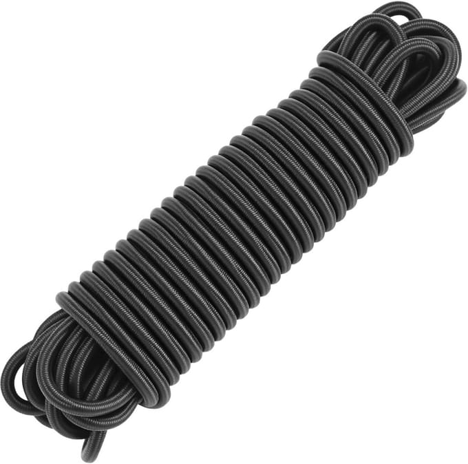 Gummiseil Expanderseil 6mm x 10m - Weerbestendig Spangrubber voor Binnen- en Buitentoepassingen