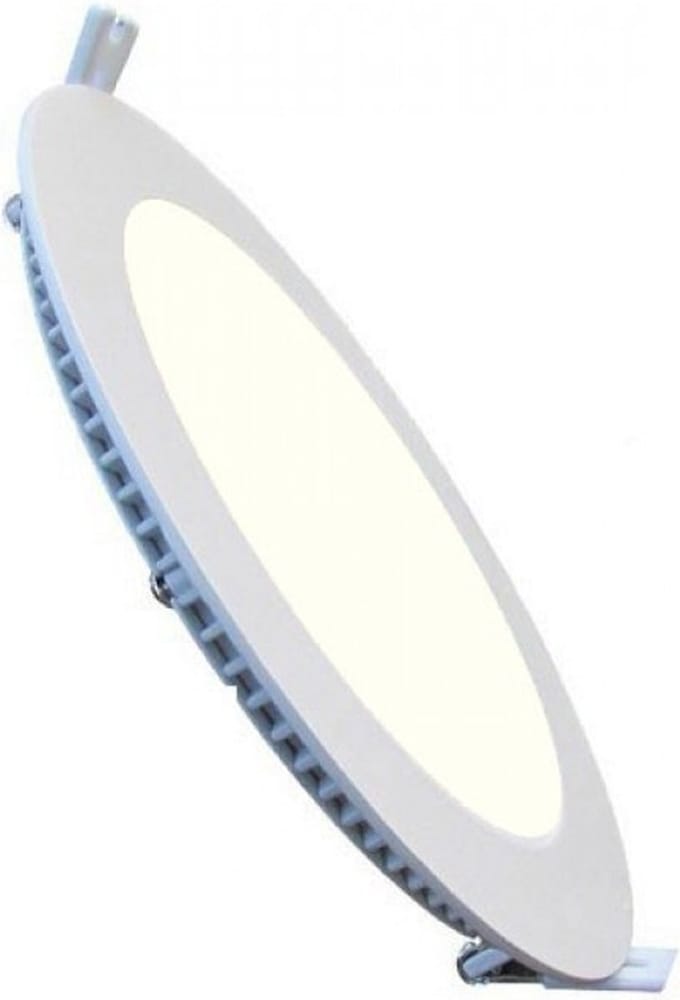 LED Downlight Slim - Inbouw Rond 3W - Natuurlijk Wit 4200K - Mat Wit Aluminium - Ø83mm