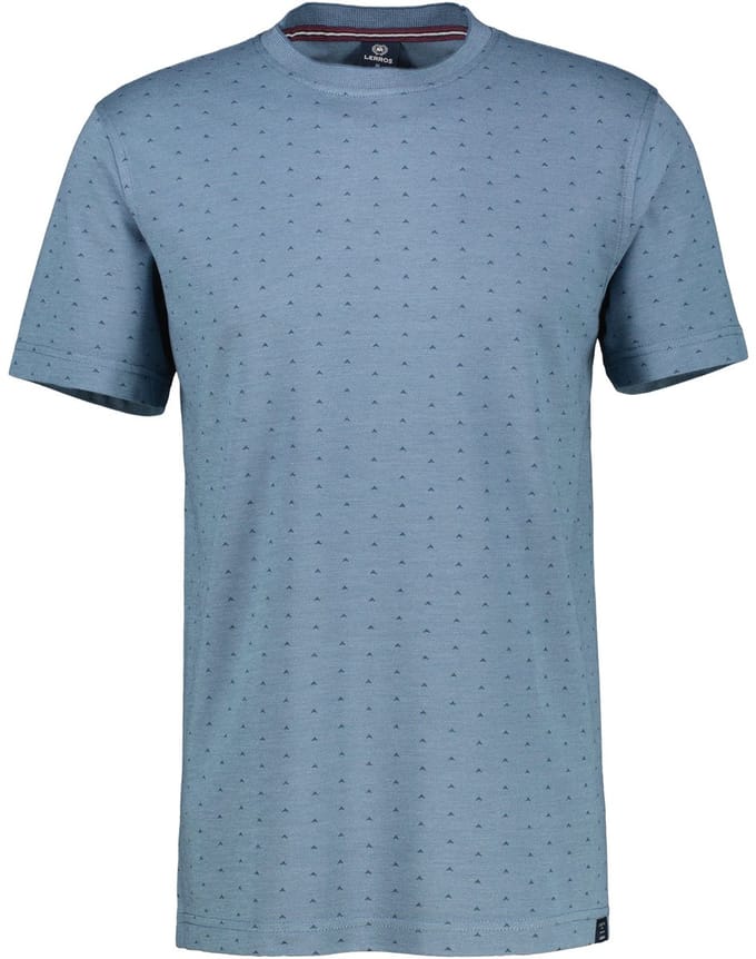 Lerros - Heren Shirt - 25430301 - 443 Crispy Blue