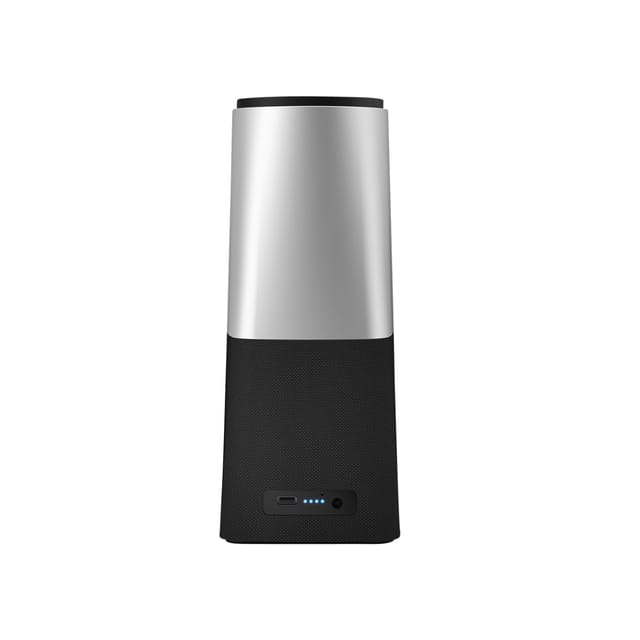 Philips SmartMeeting PSE0540 - draagbare conferentiemicrofoon incl. Sembly - 360° Bluetooth microfoon - Automatisch notuleren: Microsoft Teams/ Zoom/ Google Meet/ GoToMeeting - Sembly Ai spraak-naar-tekst cloudsoftware/ spraakherkenning