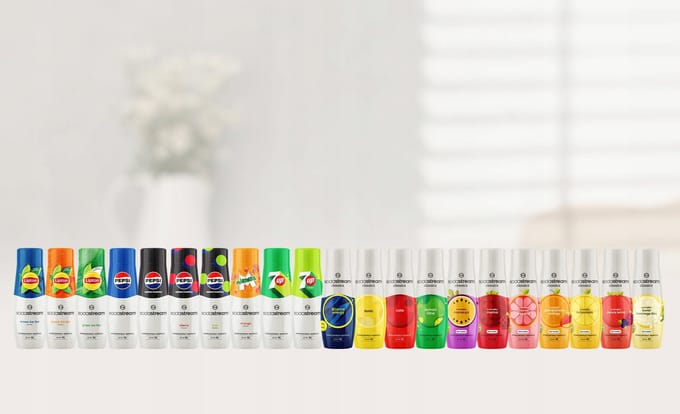 Siroopconcentraat voor het carboniseren van water SodaStream Pepsi Cherry Zero Sugar 440ml