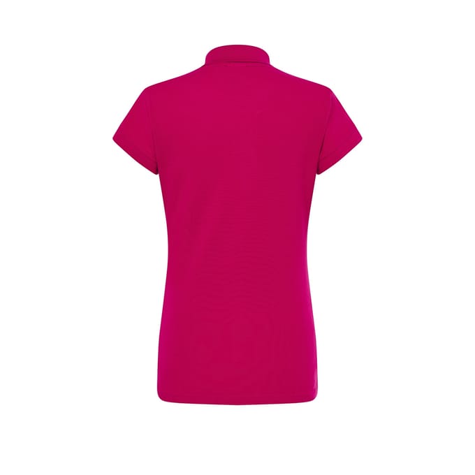 JHK Dames/Dames Effen Plus Poloshirt (Fuchsia)