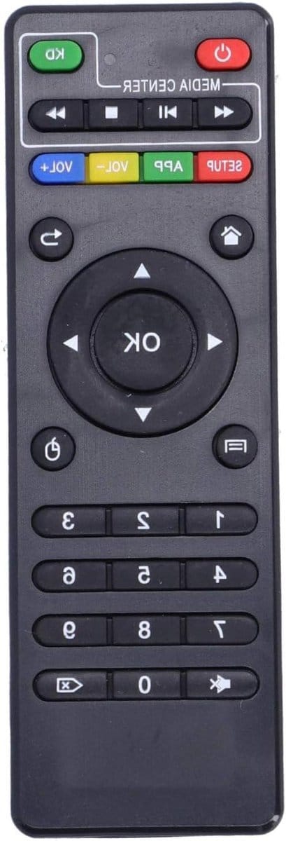 Afstandsbediening voor Android TV box - Draagbaar en duurzaam - Vervangende IR-controller - Geschikt voor x96 / x96mini / x96w