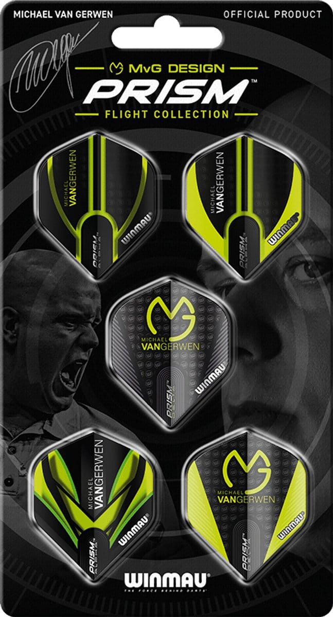 Winmau Michael van Gerwen Prism Flight Collection - Dart Flights
