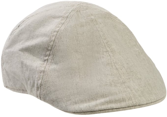 camel active Platte pet van linnenmix - Maat menswear-M - Beige