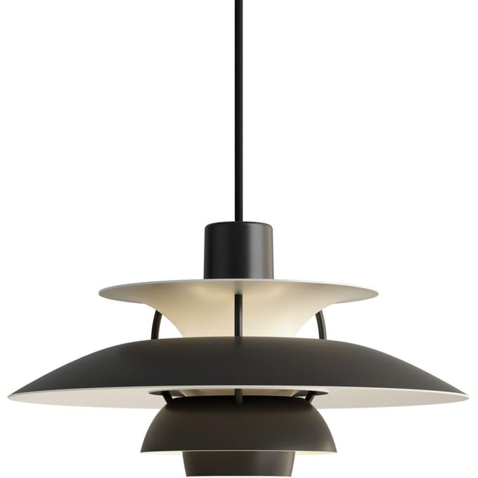Louis Poulsen PH 5 mini Monochrome Hanglamp - zwart