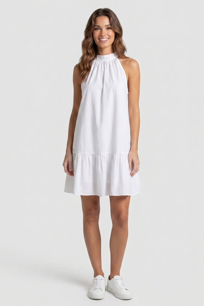 & Other Stories Tasha Dress White Größe: M | Minikleider Outlet | Damen | Weiß
