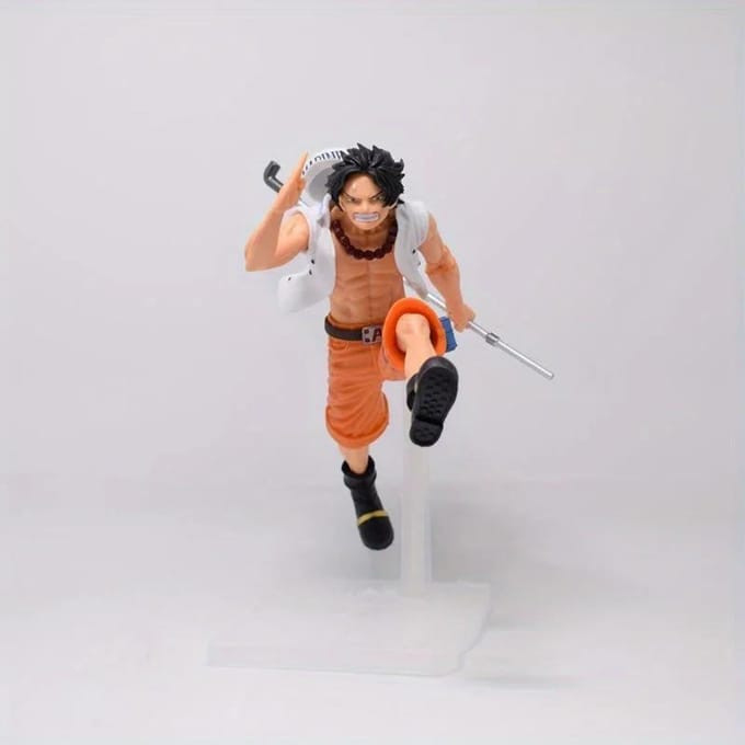 Bandai –figurine une pièce Luffy en cours d'exécution, trois frères de Sabo Ace Luffy, décorations de modèles animés, cadeau