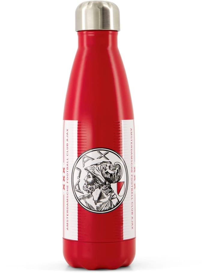 Ajax-waterfles wit rood wit