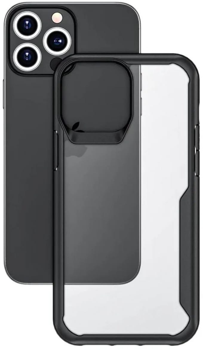 Muvit For Change Apple Iphone 13 Pro Max Shockproof 2m Silicone Telefoonhoesje Zwart