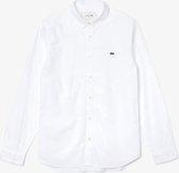 Lacoste Slim Fit Stretch Overhemd - Maat 43