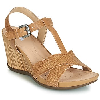 Sandalen met sleehak Geox DOROTHA E