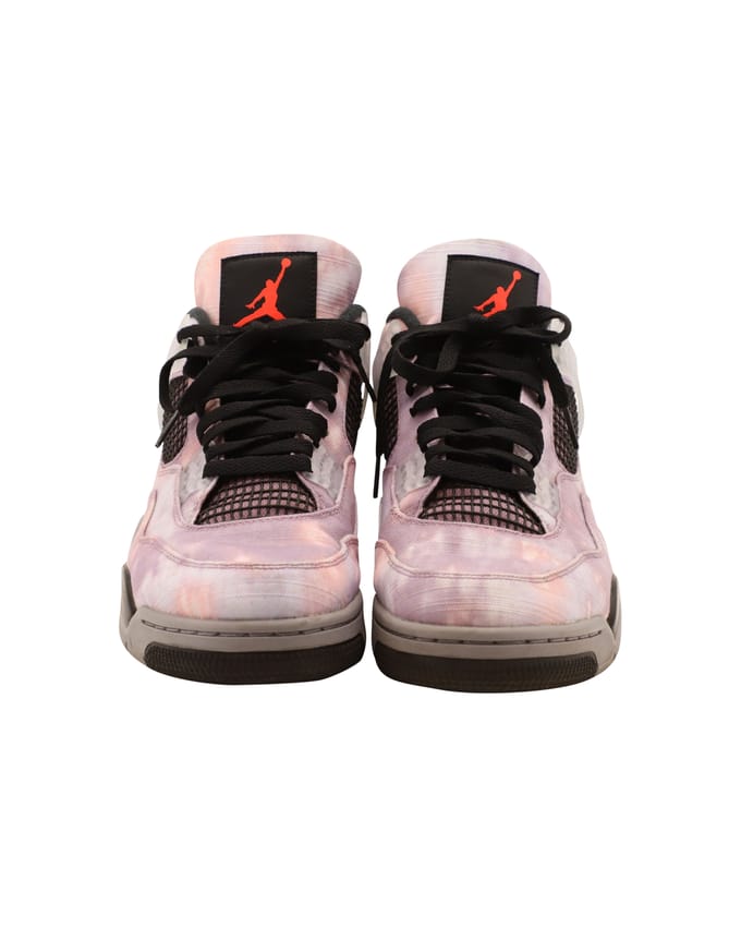 Nike Air Jordan 4 Retro Zen Master High Top Sneakers in Amethyst Canvas maat EU 45