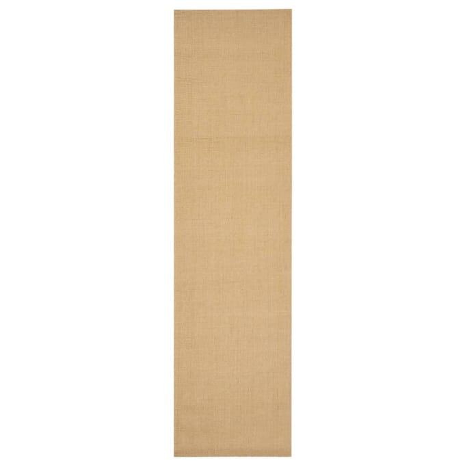 vidaXL - Vloerkleed - 66x250 - cm - natuurlijk - sisal