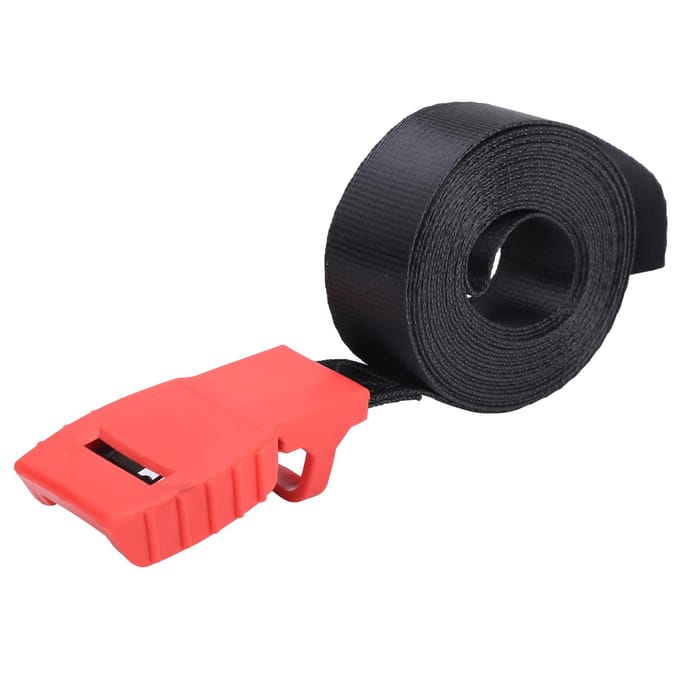 Dakdrager voor Surfplank Kajak Kano Stevig Vastzetband met Noksluiting 6m19.7ft black