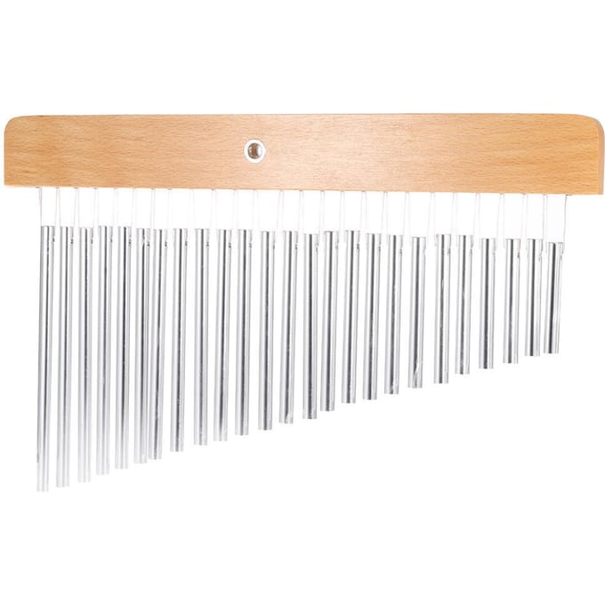 25-tonige barklokkenspel 25 maten enkelrijig muzikaal percussie-instrument beige