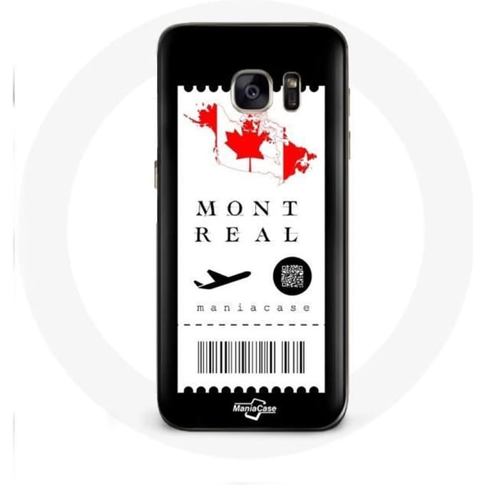 Coque Samsung Galaxy S7 Billet d'avion Montréal Canada