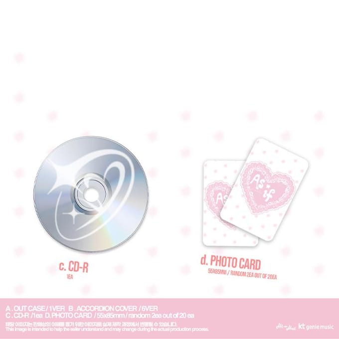 ifeye – 3ème EP Comme si (Bijou Ver.) Random 2pcs