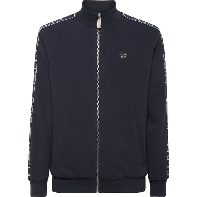 Fleece Tracksuit Jacket Plein Tape