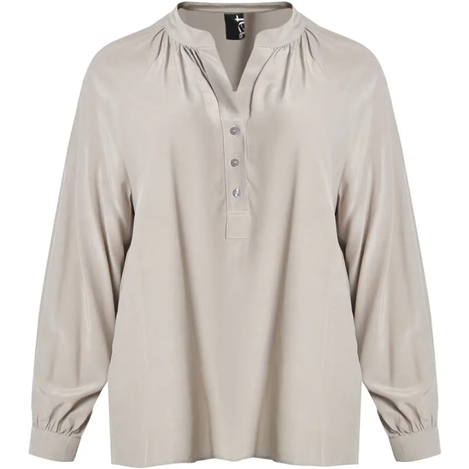 Lichte Viscose Blouse Dames Mat Fashion