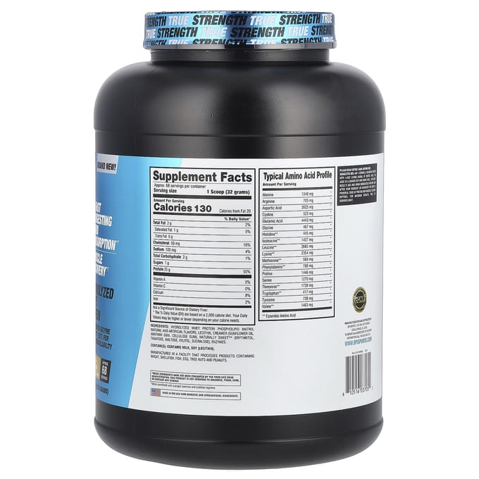 Hydro Hd™, Gehydrolyseerd Wei-eiwit, Vanille-ijs Smaak, 2.176 G (4,8 pond)