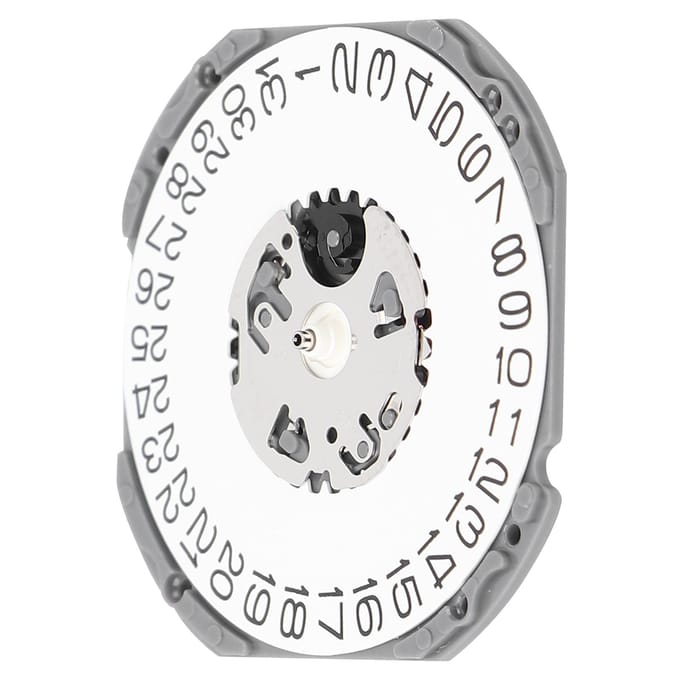 Uurwerk VJ42 Professioneel Kwarts Horloge Vervangingsonderdelen Accessoires met Stift white