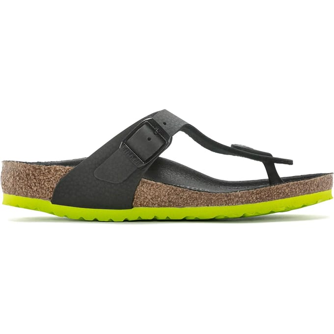 Birkenstock Gizeh Kids BS breed Zwartdessin