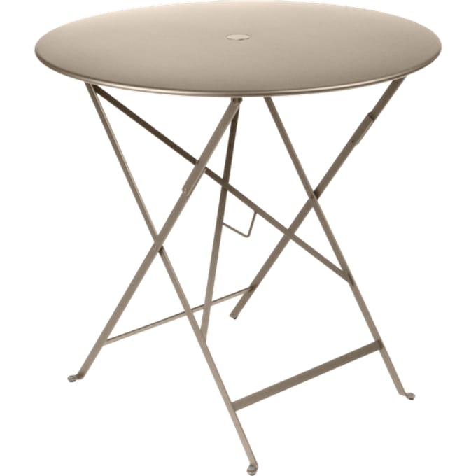Fermob BISTRO klaptafel rond - 14 muskaat - Ø 77 cm