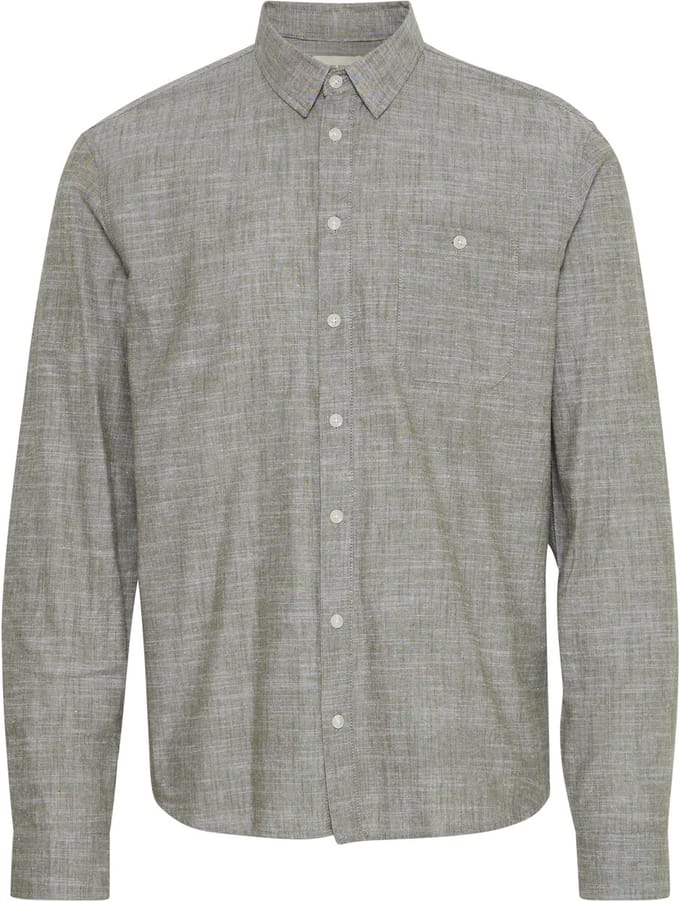 Blend Blouse Katoen Olive - Maat XL