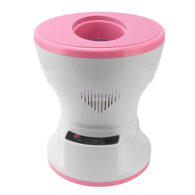 Draagbaar Stoomzitje 350ml Makkelijk Schoon te Maken Warme Buik Efficiënte Warmteafvoer Elektrische Stoom pink