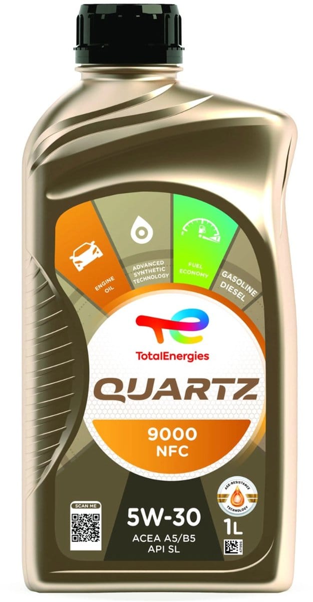 Total Quartz 9000 NFC 5w30 motorolie 1 liter